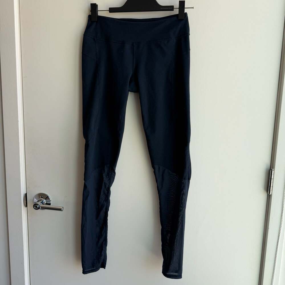 Zella Live In Mesh Inset Leggings Black Size Small